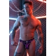 Equalizer Jockstrap Preto-Rosa néon