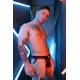 Equalizer Jockstrap Nero-Rosso