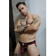 Equalizer Jockstrap Preto-Vermelho