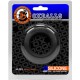 [SIL|TPR] Air Airflow Vented Cock Ring - Black Ice
