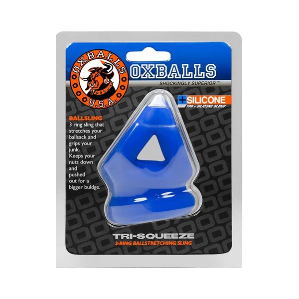 Tri Squeeze Ballstretcher Oxballs Blu