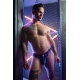 Equalizer Jockstrap Preto-Azul