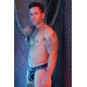 Jockstrap EQUALIZER Breedwell Noir-Bleu