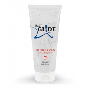 Just Glide Just Glide Aromatisiertes Erdbeer-Schmiermittel 200ml