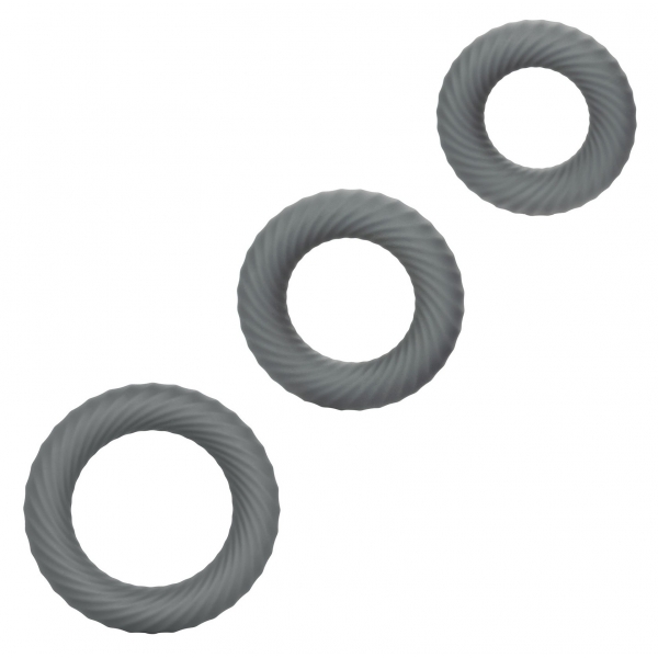 Lot de 3 Cockrings Link Up Gris