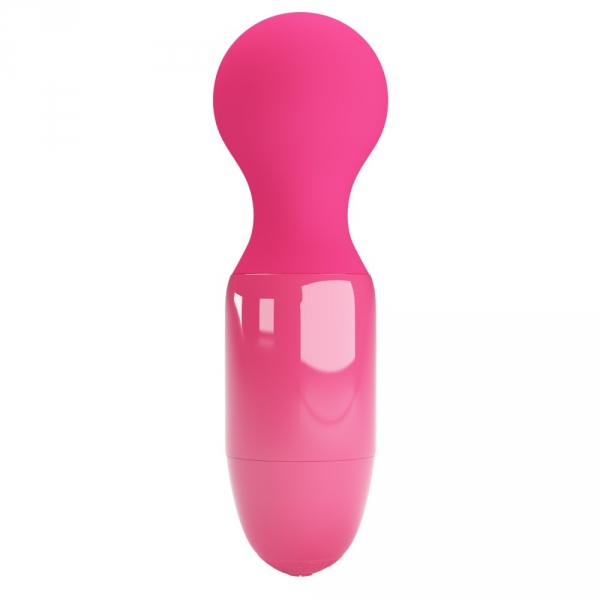 Mini Toverstaf Little Cute Pretty Love 12cm Roze Fluo