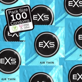 Preservativos finos de ar x100