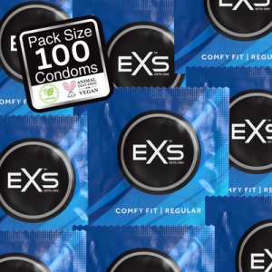 EXS Latex Condoms Regular x100