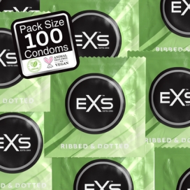 Preservativos texturizados com nervuras e pontilhados x100