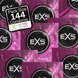 Preservativos espessos extra seguros x144