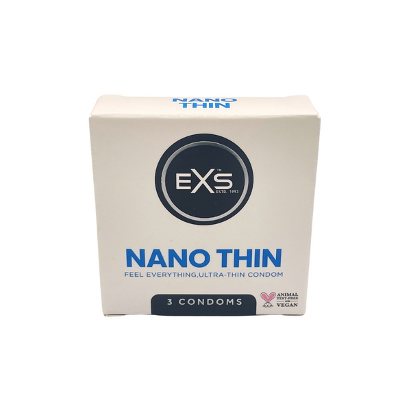 Nano Thin Condoms x3