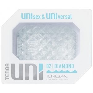 Tenga Uni 02 Guaina per masturbazione con diamante