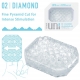 Gaine de masturbation UNI 02 DIAMOND Tenga