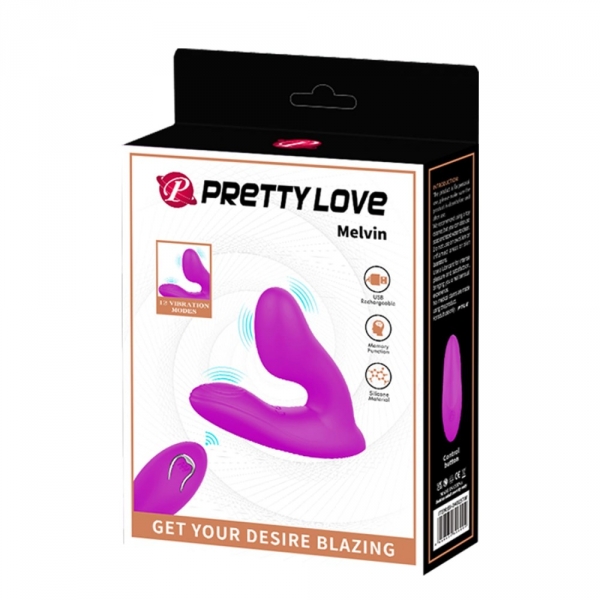 Melvin Pretty Love Double Stimulator 12 Vibrations