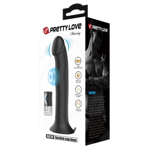 Murray Pretty Love Dildo 17 x 3,8 cm Nero