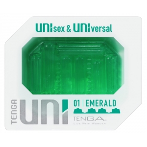 Tenga Uni 01 bainha de masturbação esmeralda