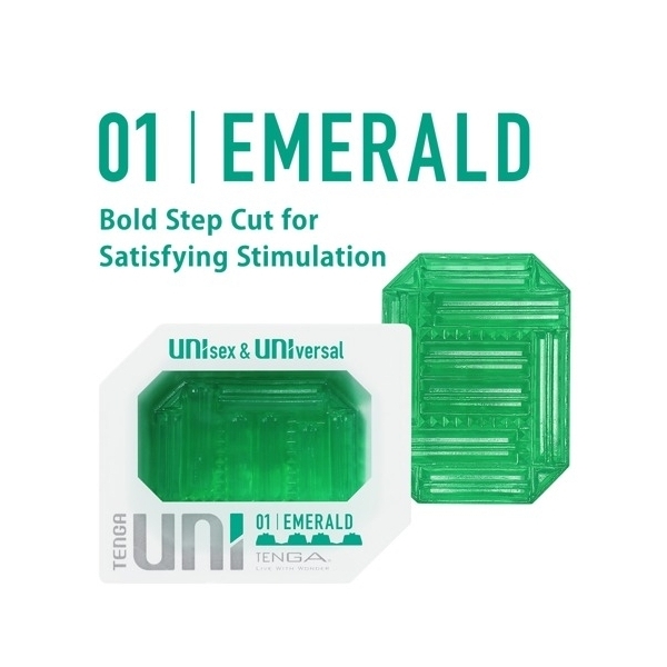 Uni 01 Emerald masturbatieschede