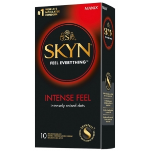 Manix Perlenkondome latexfrei Skyn Intense Feel x10