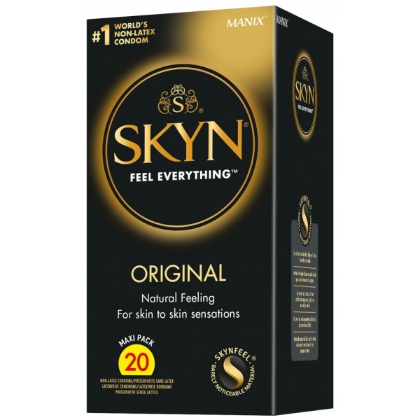 Préservatifs sans latex SKYN Original x20