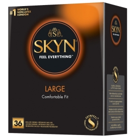 Préservatifs sans latex Skyn Large x36