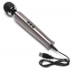 Wand DIE CAST RECHARGEABLE 29cm - Tête 51mm Gris