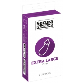 Secura Condoms Secura Extra Large 12pcs Box