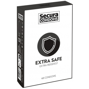 Secura Condoms Extra Safe dicke Latexkondome x48