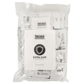 Secura Condoms Extra veilige dikke latex condooms x100