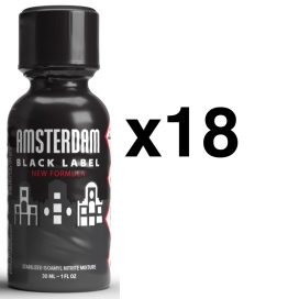 AMSTERDAM Black Label 30ml x18