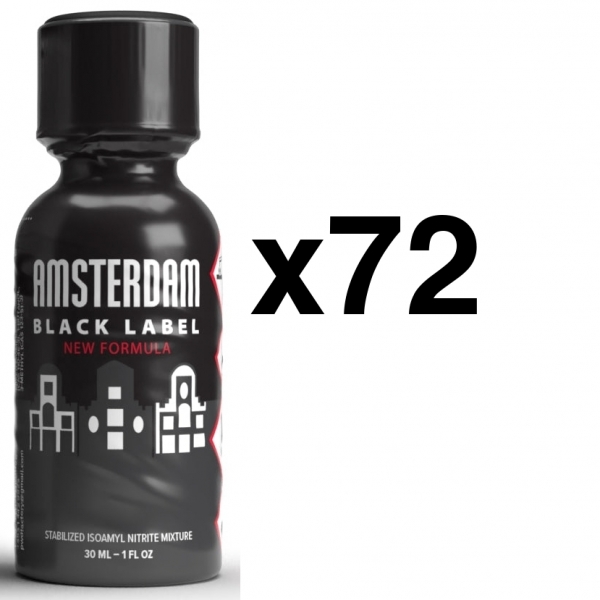 AMSTERDAM Etichetta nera 30ml x72