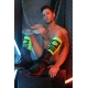 Hypnotix high socks Black-Green neon