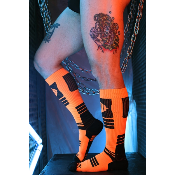 Hypnotix high socks Black-Orange