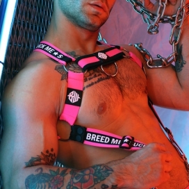 SNAX BODY HARNESS Neon Pink