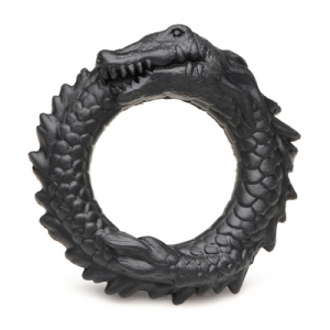 Creature Cocks Cockring Black Caiman Schwarz