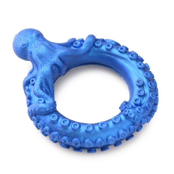 Poseidons Octo-ring Cockring Blauw