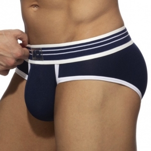 Addicted Double Trouble Navy briefs