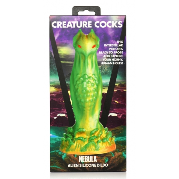 Nebula - Alien Silicone Dildo - Green