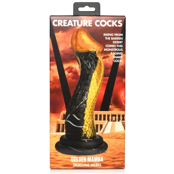 Dildo Golden Mamba 20 x 6 cm