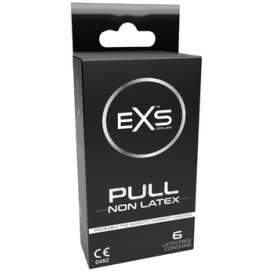 Pull Exs thin latex-free condoms x6