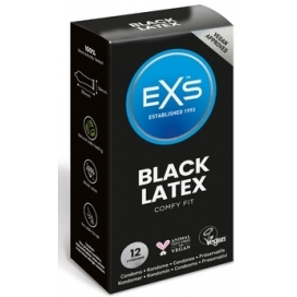 Kondome Latex Black x12