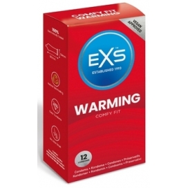 EXS Préservatifs Effet chauffant Warming x12