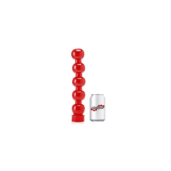 Boules anales FIVEBOLY 31 x 6 cm Rouge