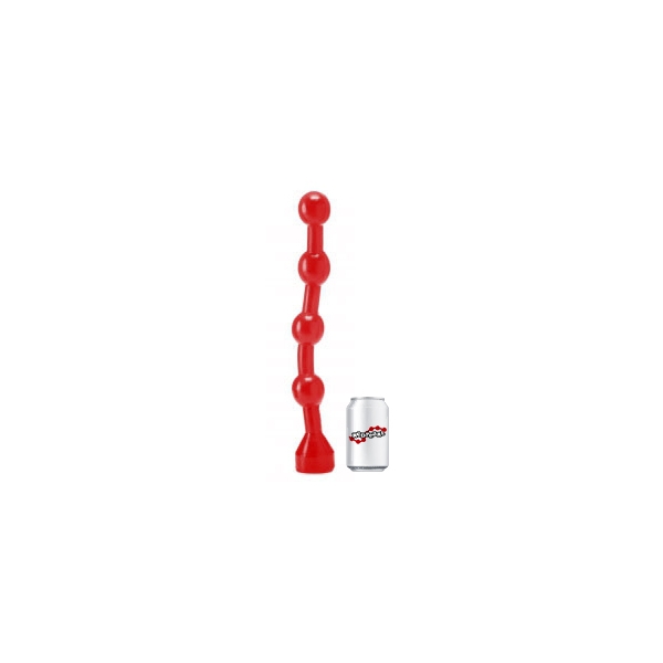 Chapelet anal XXL CONCOLY 42 x 5.5 cm Rouge