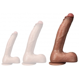 Dickpick Dildo realistico L 20 x 5cm Marrone