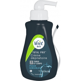 Veet Men Crème Dépilatoire Homme - Peaux Sensibles - 400 ml 