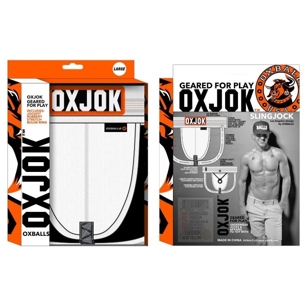 Jockstrap Oxjok Slingjock White