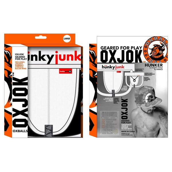 Oxjok Hunker Jockstrap Branco