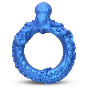 Creature Cocks Cockring Poseidon's Octo-Ring Blau