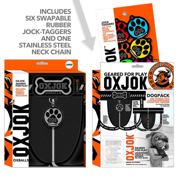 Jockstrap Oxjok Dogpack Schwarz