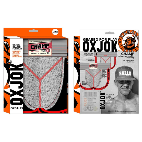 Jockstrap Oxjok Champ Grey